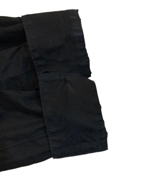 COMME des GARCONS COMME des GARCONS（コムデギャルソン コムデギャルソン）COMME des GARCONS COMME des GARCONS (コムデギャルソン コムデギャルソン) Cotton Front Frill Blouse ブラック サイズ:Sの古着・服飾アイテム