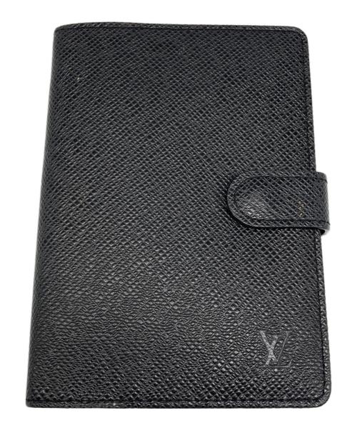 LOUIS VUITTON（ルイ ヴィトン）LOUIS VUITTON (ルイ ヴィトン) 手帳カバー ブラックの古着・服飾アイテム