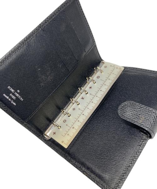 LOUIS VUITTON（ルイ ヴィトン）LOUIS VUITTON (ルイ ヴィトン) 手帳カバー ブラックの古着・服飾アイテム