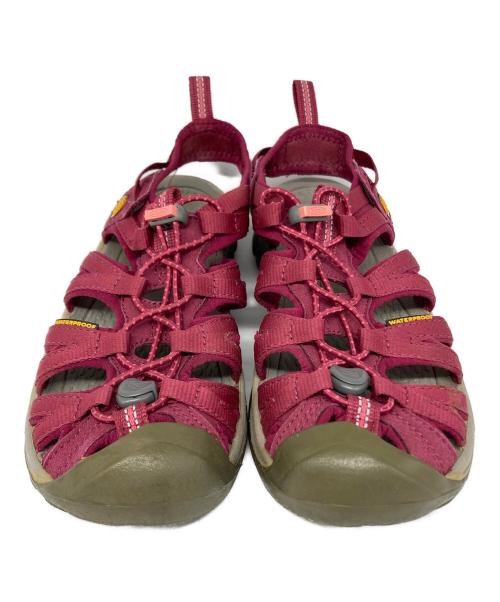 KEEN（キーン）KEEN (キーン) WHISPER ピンク サイズ:24cmの古着・服飾アイテム
