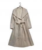 ROPEロペ）の古着「カシミヤ混プレミアムウール シルエットコート」｜アイボリー