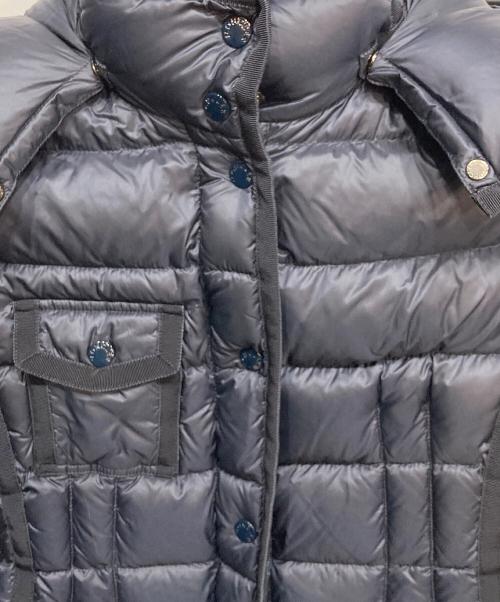 MONCLER（モンクレール）MONCLER (モンクレール) HERMINE ダウン コート ネイビー サイズ:1の古着・服飾アイテム
