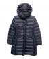MONCLER（モンクレール）の古着「HERMINE ダウン コート」｜ネイビー