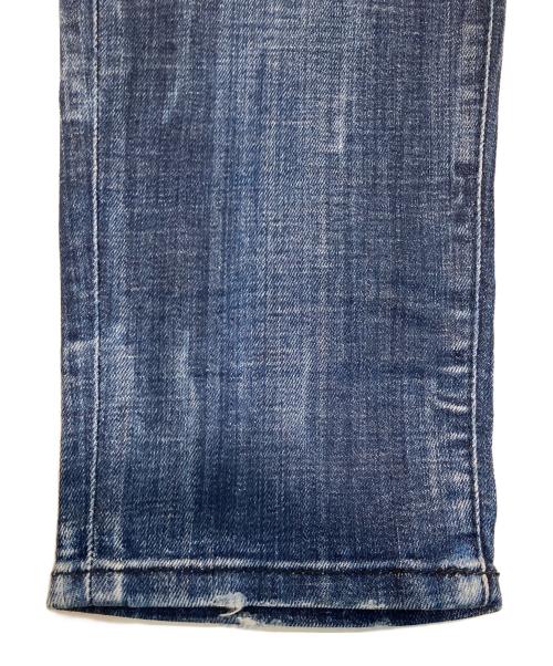DSQUARED2（ディースクエアード）DSQUARED2 (ディースクエアード) SKINNY DAN JEAN インディゴ サイズ:Lの古着・服飾アイテム