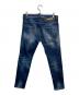 DSQUARED2 (ディースクエアード) SKINNY DAN JEAN インディゴ サイズ:L：12000円