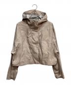 LULULEMONルルレモン）の古着「RAIN CHASER JACKET」｜ベージュ