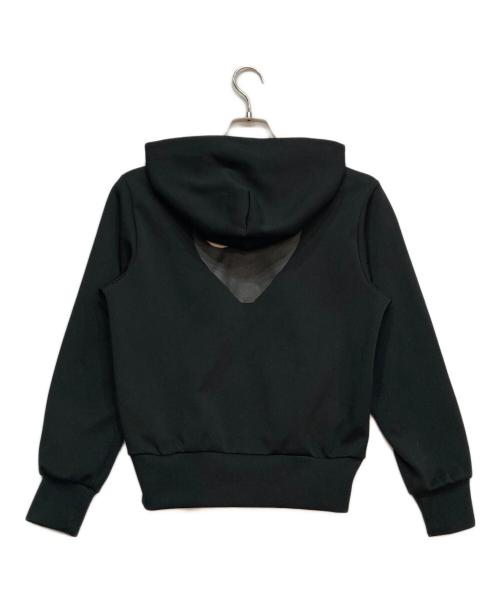 PLAY COMME des GARCONS（プレイコムデギャルソン）PLAY COMME des GARCONS (プレイコムデギャルソン) ジップ パーカー ブラック サイズ:Mの古着・服飾アイテム