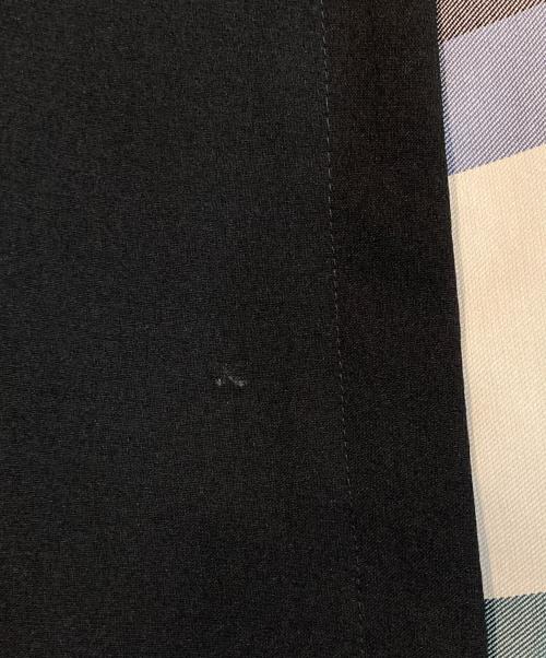 BLUE LABEL CRESTBRIDGE（ブルーレーベルクレストブリッジ）BLUE LABEL CRESTBRIDGE (ブルーレーベルクレストブリッジ) ナチュラルドライポプリンドレス ネイビー サイズ:Mの古着・服飾アイテム