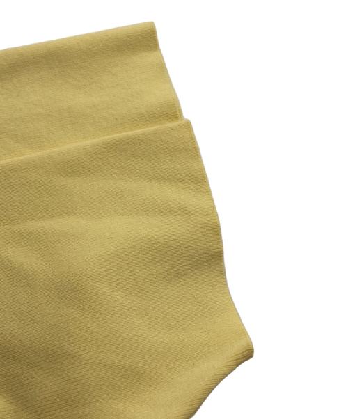 CELFORD（セルフォード）CELFORD (セルフォード) 裾 チュール ペプラム ニット イエロー サイズ:36の古着・服飾アイテム