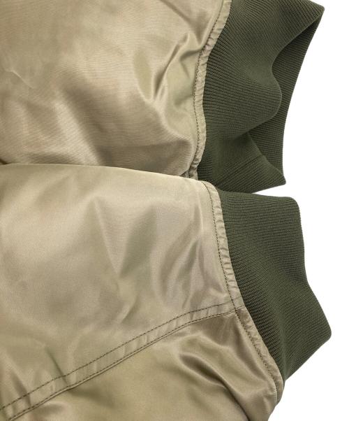 ESIÓ（エシオ）ESIO (エシオ) Nylon MA-1ジャケット オリーブ サイズ:FREEの古着・服飾アイテム