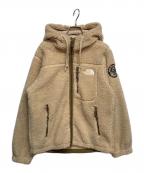 THE NORTH FACE WHITE LABELザノースフェイスホワイトレーベル）の古着「PLAY GREEN FLEECE HOODIEｐレイグリーンフリースフーディ」｜ベージュ