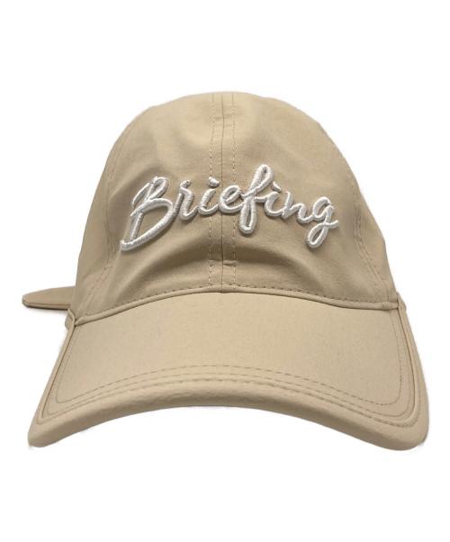 BRIEFING（ブリーフィング）BRIEFING (ブリーフィング) リボンキャップ ベージュ サイズ:サイズ詳細参照の古着・服飾アイテム