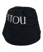 patouパトゥ）の古着「バケットハット」｜ブラック