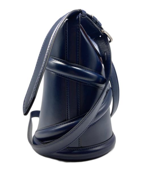ALEXANDER McQUEEN（アレキサンダーマックイーン）ALEXANDER McQUEEN (アレキサンダーマックイーン) the curve bag ネイビー サイズ:サイズ詳細参照の古着・服飾アイテム