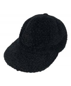 中古・古着通販】CHANEL (シャネル) ツイードキャップ レッド×ピンク