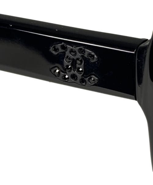 CHANEL（シャネル）CHANEL (シャネル) スクエア シェイプ サングラス ブラック サイズ:53-17の古着・服飾アイテム