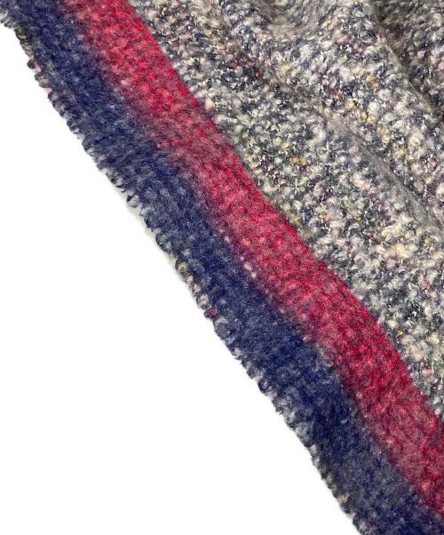 CHANEL（シャネル）CHANEL (シャネル) ココマーク カシミヤ 混大判 ストール グレー サイズ:サイズ詳細参照の古着・服飾アイテム