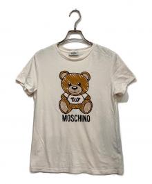 MOSCHINO TEEN（モスキーノ ティーン）の古着「プリントTシャツ」｜ホワイト