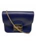 FURLA（フルラ）の古着「メトロポリタン ミニショルダー　バッグ」｜ネイビー