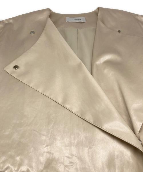 Adam et Rope（アダム エ ロペ）Adam et Rope (アダム エ ロペ) レザーライクタフタジレ アイボリー サイズ:Ｆの古着・服飾アイテム