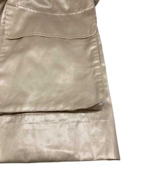 Adam et Rope（アダム エ ロペ）Adam et Rope (アダム エ ロペ) レザーライクタフタジレ アイボリー サイズ:Ｆの古着・服飾アイテム