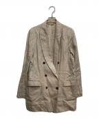 YANUKヤヌーク）の古着「テーラード　ジャケット」｜ベージュ