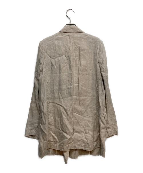 YANUK（ヤヌーク）YANUK (ヤヌーク) テーラード　ジャケット ベージュ サイズ:FREEの古着・服飾アイテム