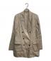 YANUK（ヤヌーク）の古着「テーラード　ジャケット」｜ベージュ