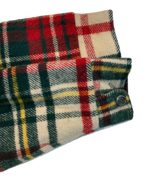 WOOLRICH（ウールリッチ）WOOLRICH (ウールリッチ) CPO ジャケット グリーン×レッド サイズ:Sの古着・服飾アイテム