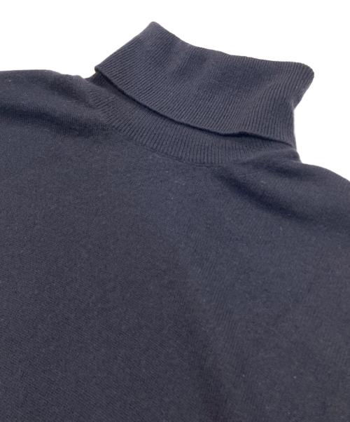 LORO PIANA（ロロピアーナ）LORO PIANA (ロロピアーナ) カシミヤ タートル ネック ニット ネイビー サイズ:Lの古着・服飾アイテム
