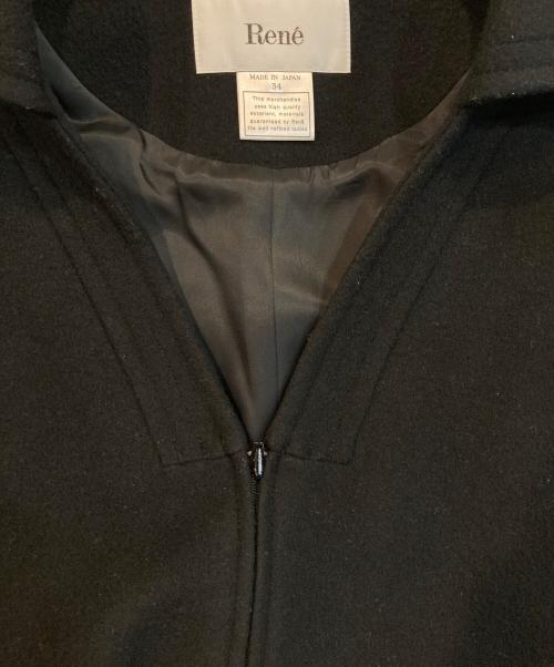 Rene（ルネ）Rene (ルネ) ケープ ブラック サイズ:34の古着・服飾アイテム