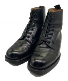 SANDERS（サンダース）の古着「7ホール  レース アップ ブーツ」｜ブラック