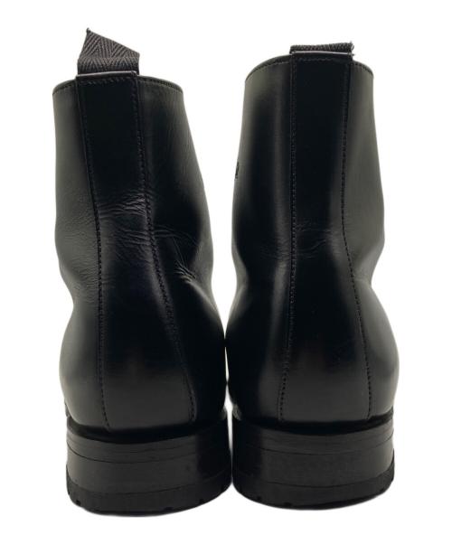 SANDERS（サンダース）SANDERS (サンダース) 7ホール  レース アップ ブーツ ブラック サイズ:7の古着・服飾アイテム