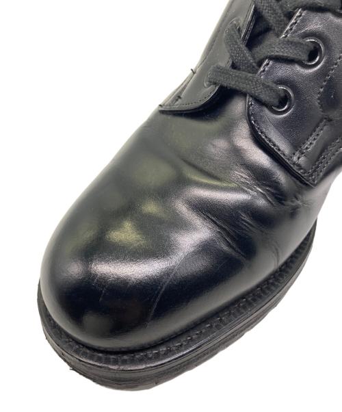 SANDERS（サンダース）SANDERS (サンダース) 7ホール  レース アップ ブーツ ブラック サイズ:7の古着・服飾アイテム
