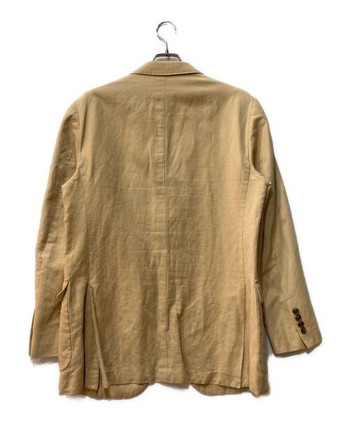 346 BROOKS BROTHERS（346 ブルックスブラザーズ）346 BROOKS BROTHERS (346 ブルックスブラザーズ) リネン混 テーラードジャケット ベージュ サイズ:Mの古着・服飾アイテム