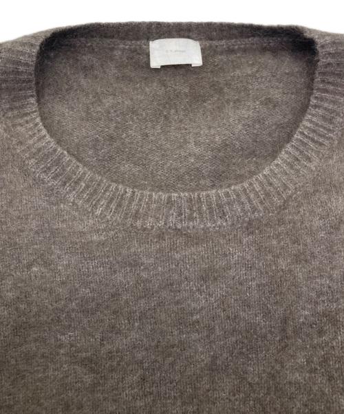 C.T.plage（シーティープラージュ）C.T.plage (シーティープラージュ) Raccoon side slit pullover ブラウン サイズ:38の古着・服飾アイテム