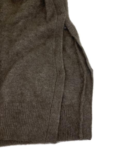 C.T.plage（シーティープラージュ）C.T.plage (シーティープラージュ) Raccoon side slit pullover ブラウン サイズ:38の古着・服飾アイテム
