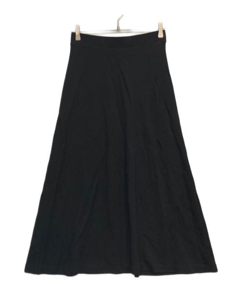 EVERYDAY I LIKE.（エヴリデイ アイ ライク）EVERYDAY I LIKE. (エヴリデイ アイ ライク) Jersey フレア スカート ブラック サイズ:FREEの古着・服飾アイテム