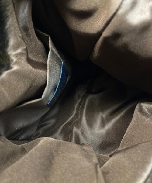 a point etc（アー ポワン ウテセ）a point etc (アー ポワン ウテセ) SAC LESLIE エコ　ファー　トート　バッグ ブラウン サイズ:サイズ詳細参照の古着・服飾アイテム