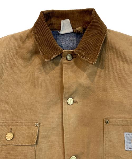 CarHartt（カーハート）CarHartt (カーハート) 80s フーデッドチョアコート ブラウン サイズ:サイズ詳細参照の古着・服飾アイテム