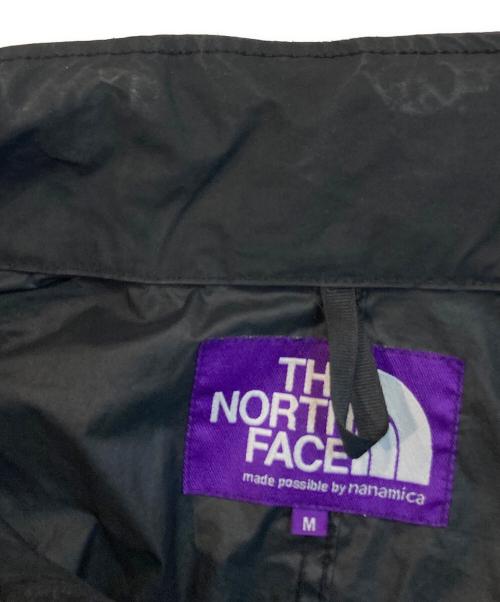 THE NORTHFACE PURPLELABEL（ザ・ノースフェイス パープルレーベル）THE NORTHFACE PURPLELABEL (ザ・ノースフェイス パープルレーベル) Indigo Mountain Wind Pullover ブラック サイズ:Mの古着・服飾アイテム