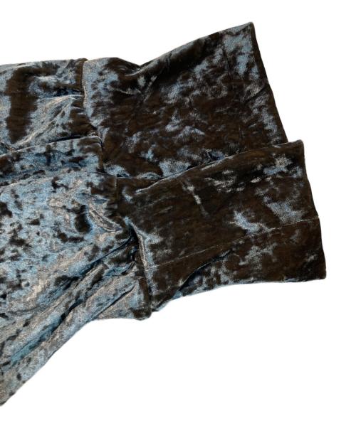 hatra（ハトラ）hatra (ハトラ) Lunar Velour Moc Top オリーブ サイズ:3の古着・服飾アイテム