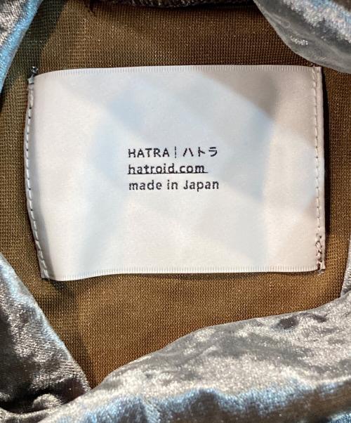 hatra（ハトラ）hatra (ハトラ) Lunar Velour Moc Top オリーブ サイズ:3の古着・服飾アイテム