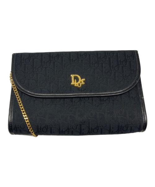 Christian Dior（クリスチャン ディオール）Christian Dior (クリスチャン ディオール) トロッタ－ チェーン ショルダー バッグ ブラック サイズ:サイズ詳細参照の古着・服飾アイテム