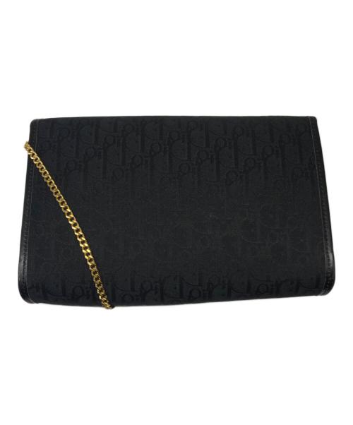 Christian Dior（クリスチャン ディオール）Christian Dior (クリスチャン ディオール) トロッタ－ チェーン ショルダー バッグ ブラック サイズ:サイズ詳細参照の古着・服飾アイテム