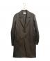 ATTACHMENT（アタッチメント）の古着「MELTON SINGLE CHESTER COAT」｜グレー