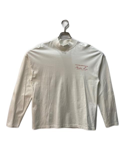 MARTINE ROSE（マーティン・ローズ）MARTINE ROSE (マーティン・ローズ) ロングスリーブTシャツ ホワイト サイズ:Ｓの古着・服飾アイテム