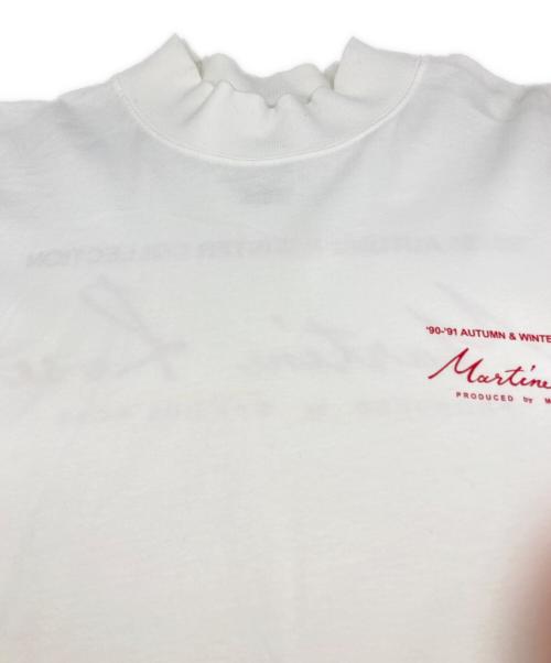 MARTINE ROSE（マーティン・ローズ）MARTINE ROSE (マーティン・ローズ) ロングスリーブTシャツ ホワイト サイズ:Ｓの古着・服飾アイテム