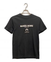 MARINE SERRE（マリーンセル）の古着「20SS MARÉE NOIRE Tシャツ」｜ブラック