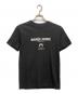MARINE SERRE（マリーンセル）の古着「20SS MARÉE NOIRE Tシャツ」｜ブラック